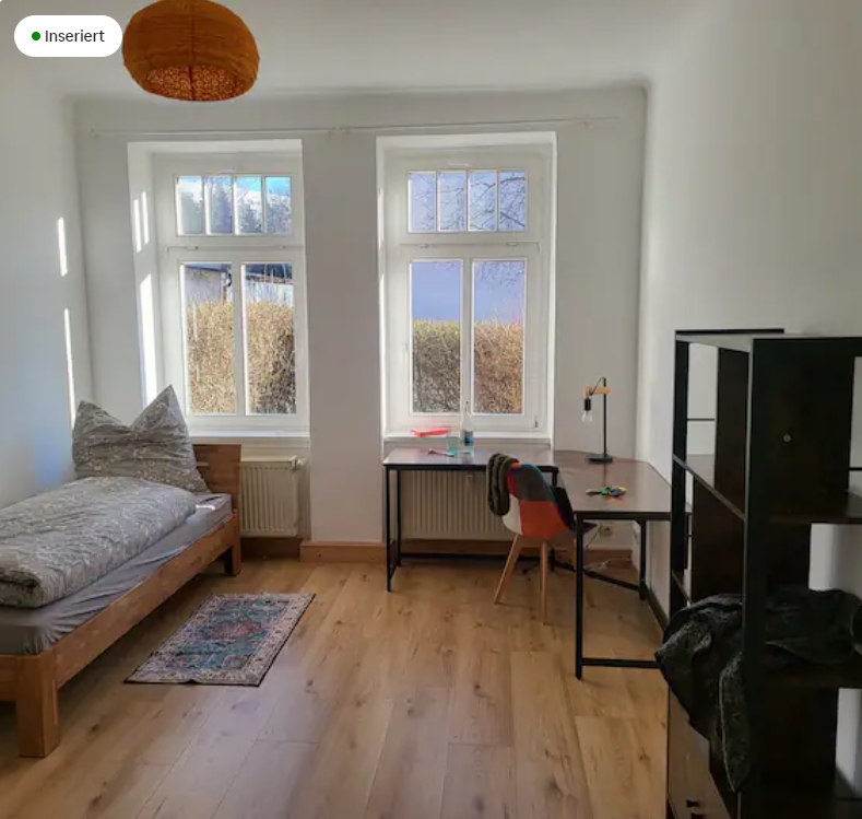 Moebliertes Zimmer Chemnitz