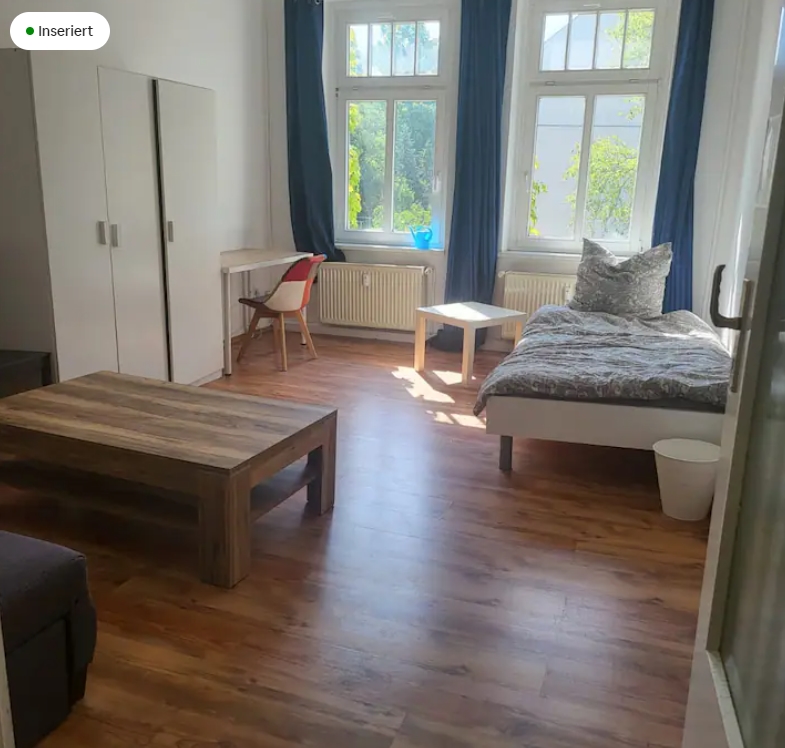 Furnished room university Chemntiz